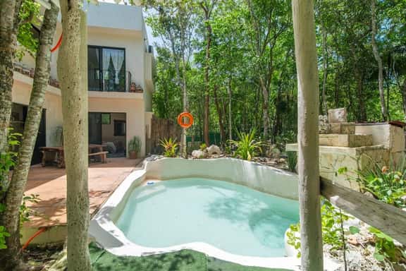 Chemuyil Jungle 1BR with Pool - Villa Miguel - Image 1