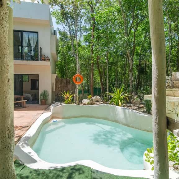Chemuyil Jungle 1BR with Pool - Villa Miguel - Image 1