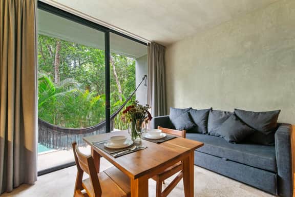 Private Plunge Pool King Studio - Tulum Jungle - Image 4